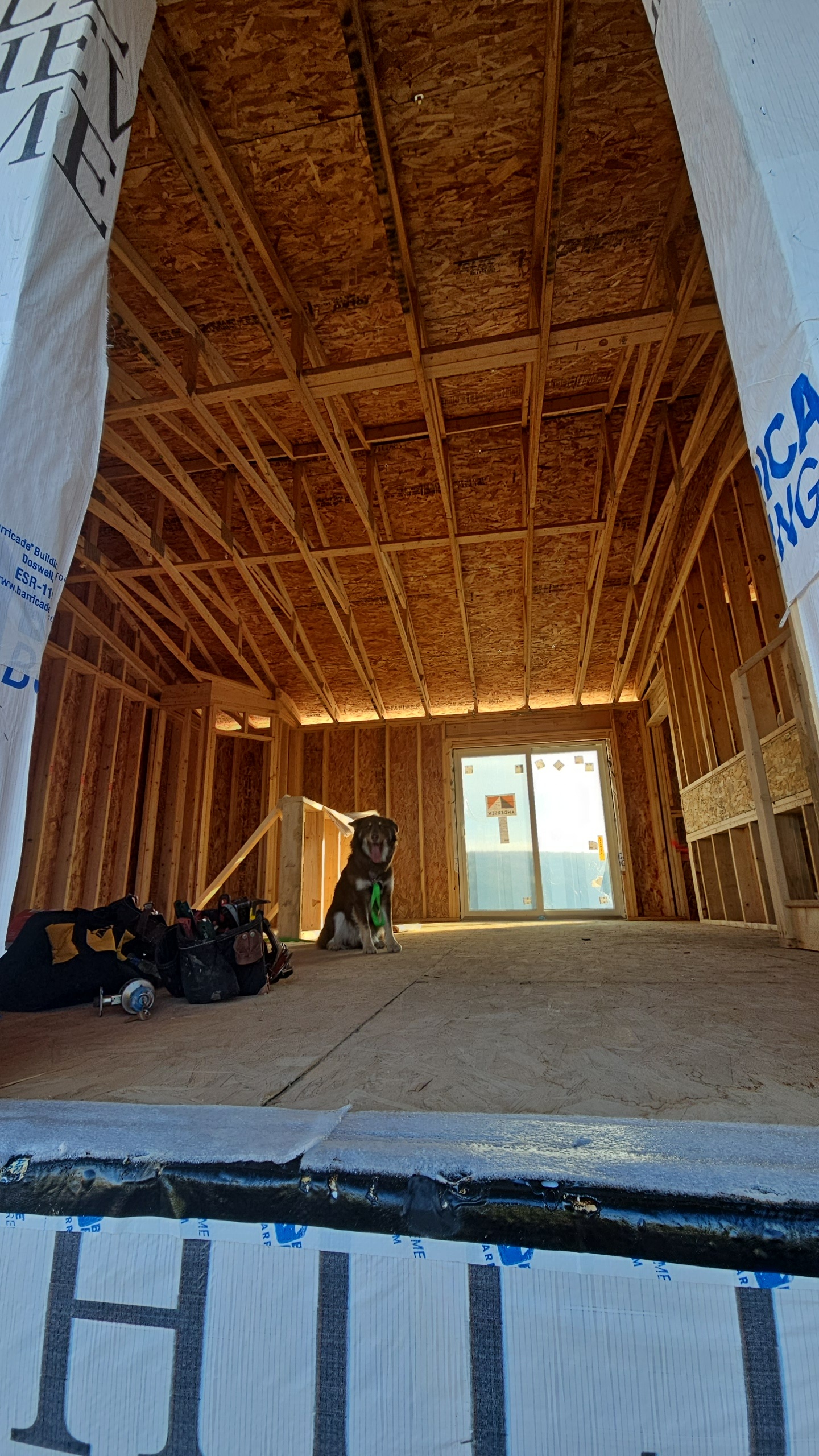 Golden Ridge Exteriors new construction window and door project